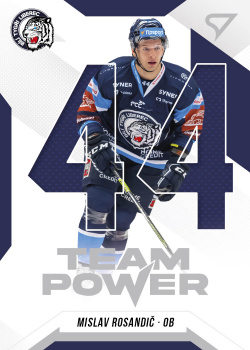 Mislav Rosandic Liberec Tipsport ELH 2022/23 SportZoo 1. serie Team Power #TP-19